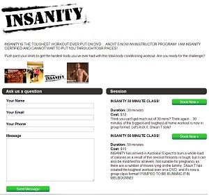Mini website online appointments booking software service