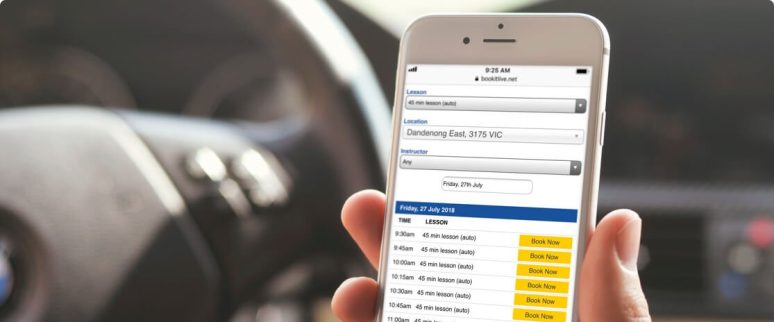 Driving School Booking Software